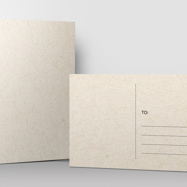 White blank postcards etsy
