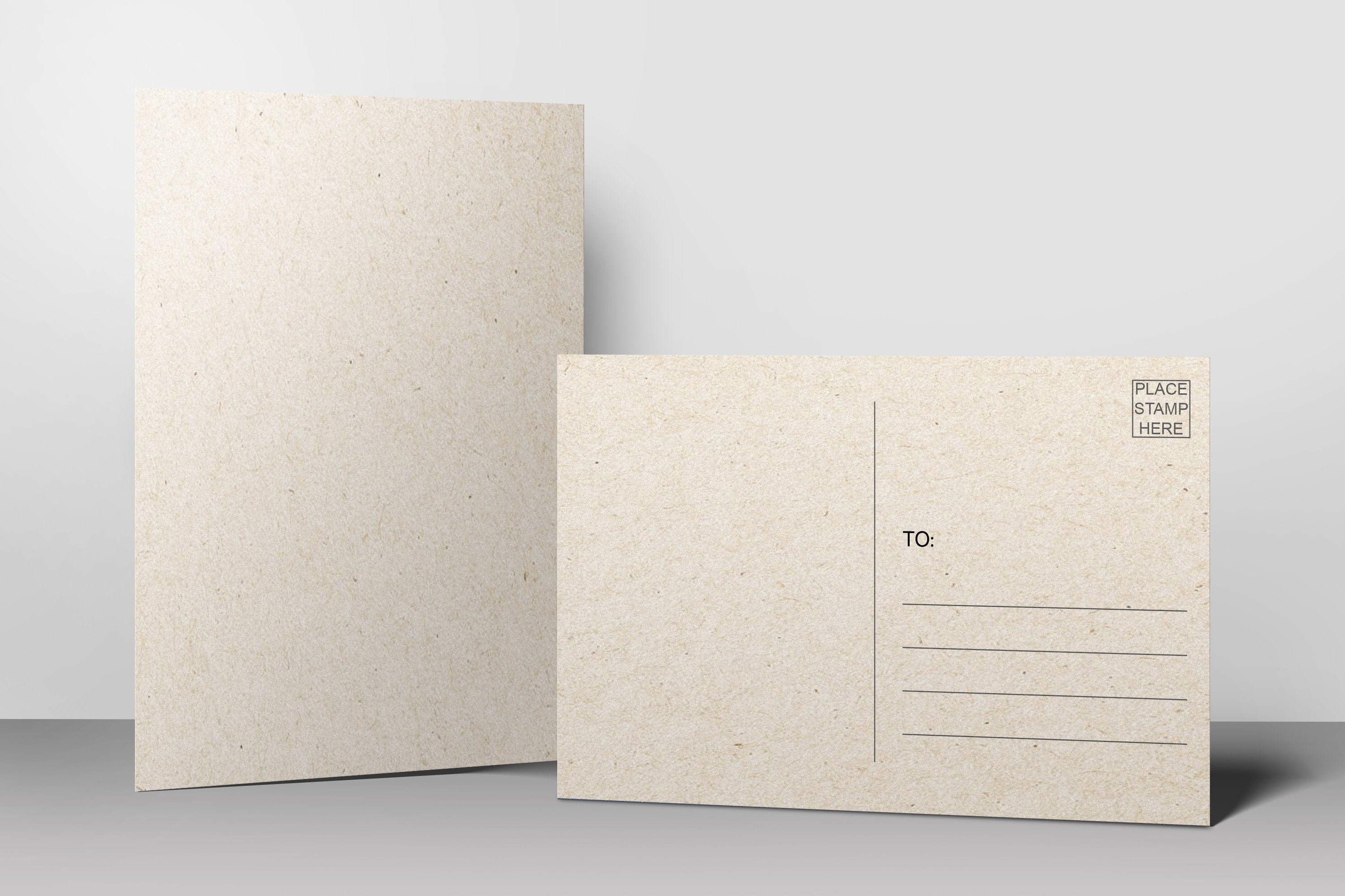Extra Thick 17 Pt Blank White Customizable Postcards Matte Finish 4x6 
