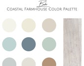 Behr Coastal Farmhouse Color Palette - Interior Paint (Digital Download)