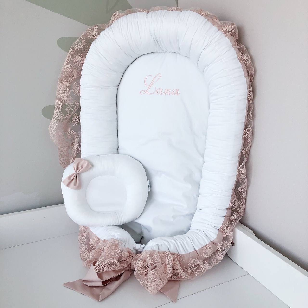 Baby Nest Pour Bébé Nouveau-Né/Nid de Bébé/Matelas Amovible/Kokon/Chaise Longue Bébé/Lit Sommeil/Nid