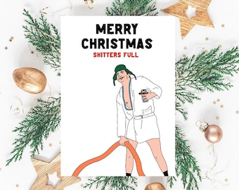 Merry Christmas - Shitters Full Christmas Vacation Card