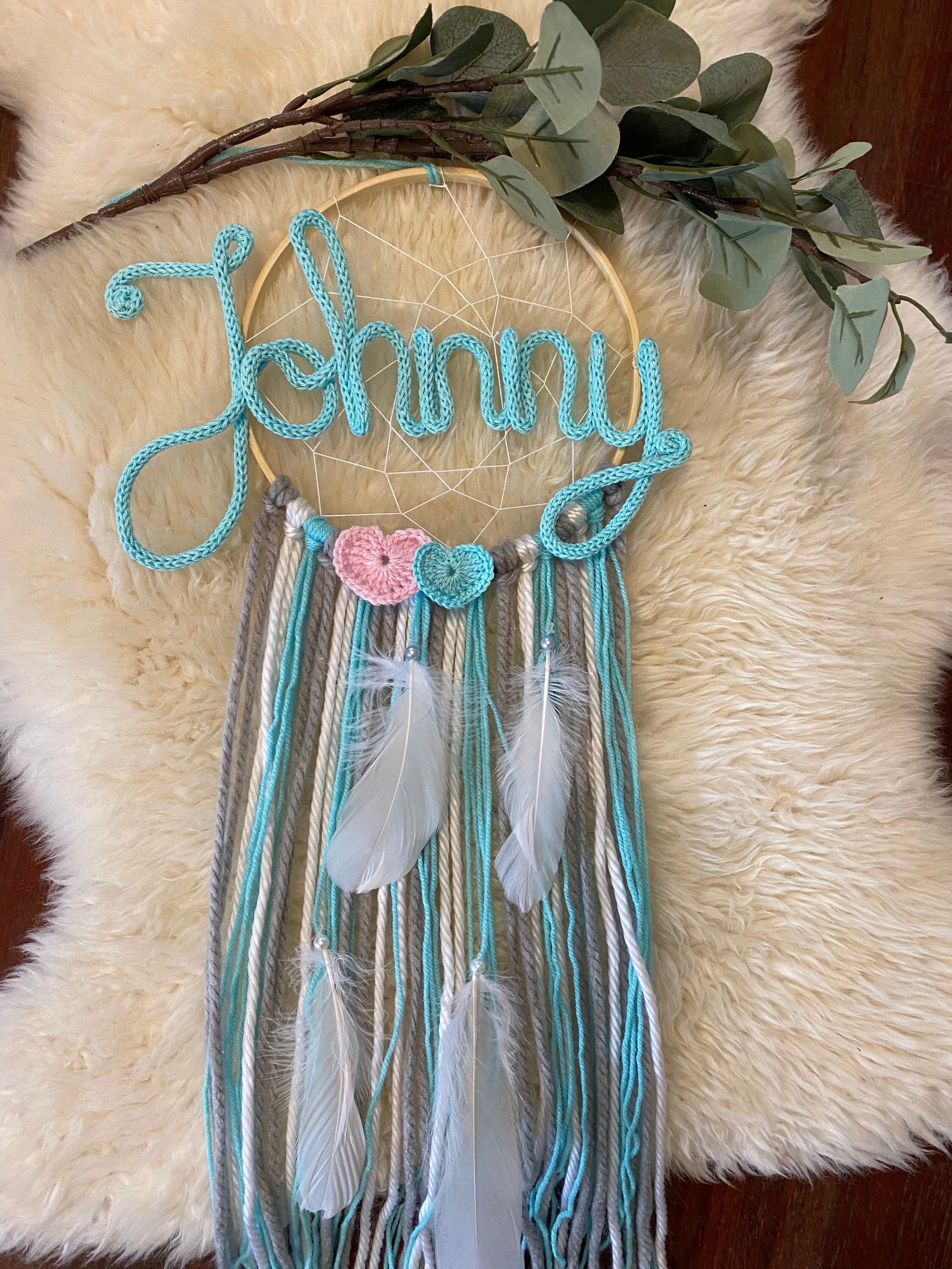 Dream Catcher Name/ Dream Catcher with Name/ Personalized Etsy
