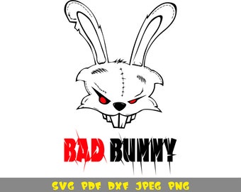 Download Angry Bunny Svg Etsy