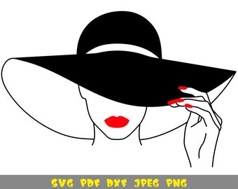 Download Girl Hat Svg Etsy