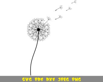Download Dandelion Svg Etsy