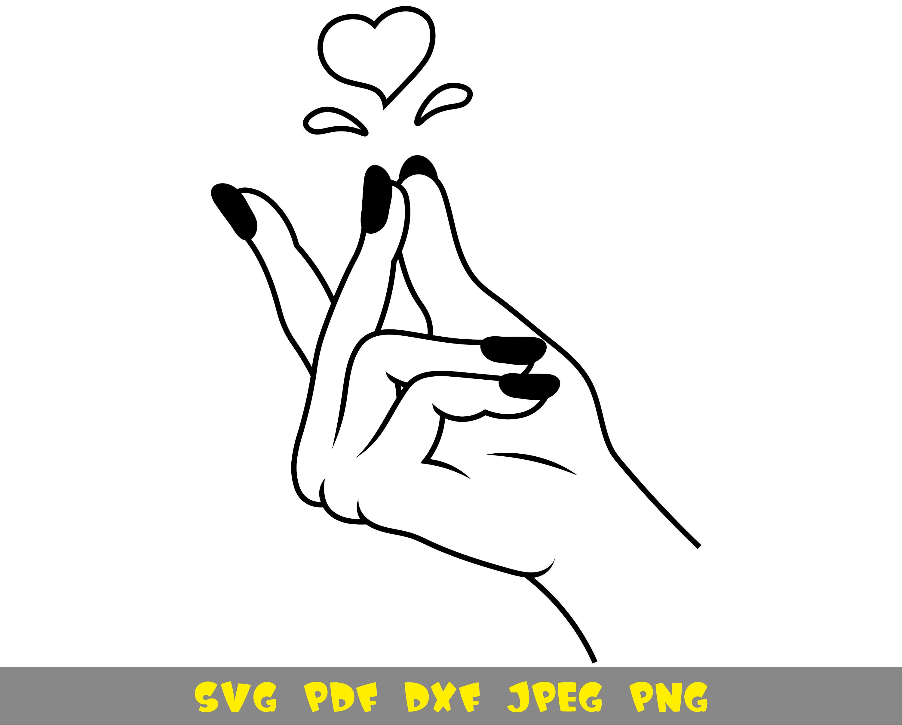 Schiocca le dita mani con unghie e cuore neri mano femminile Etsy Schiocca le dita mani con unghie e cuore neri mano femminile Etsy