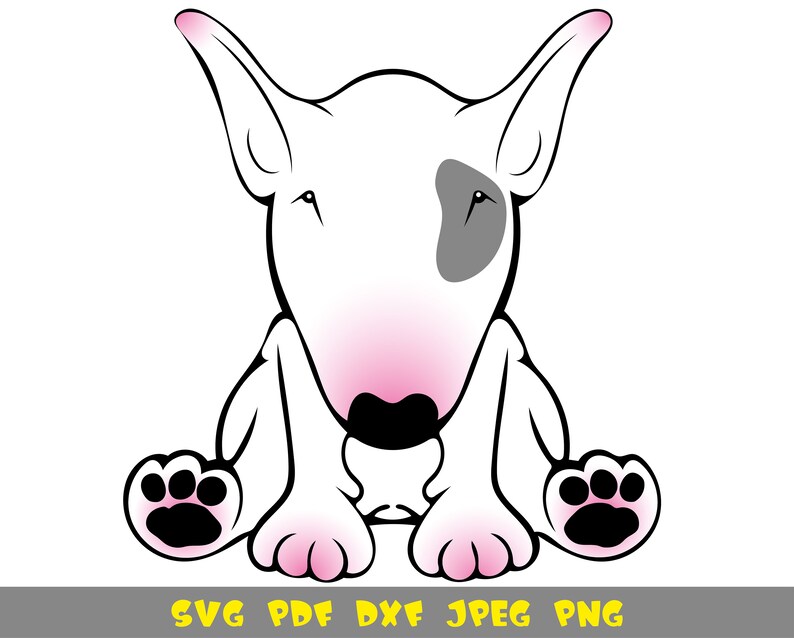 Free Free 128 Bull Terrier Svg Free SVG PNG EPS DXF File