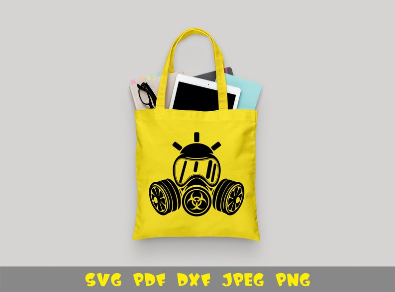 Download Gas mask svg file for sublimation design | Etsy