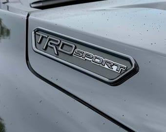 Emblema 3D en relieve para el capó de Tacoma/4Runner (juego de 2 piezas) Varios colores