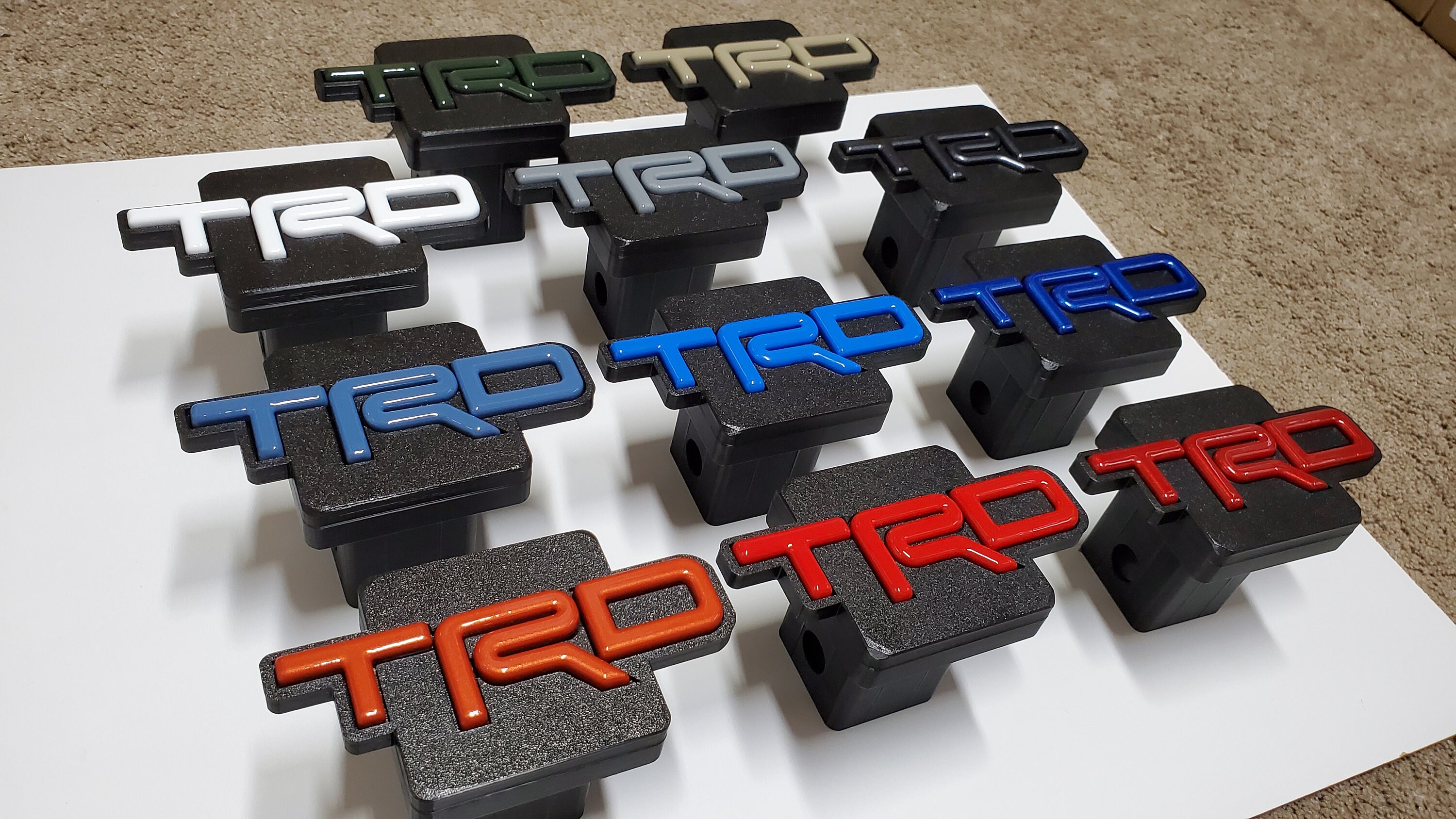 Color Matching Toyota Trailer Hitch Cover/plug Fits 2 inch Etsy