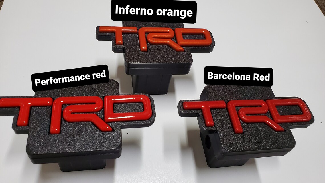 Color Matching Toyota Trailer Hitch Cover/plug Fits 2 inch Etsy