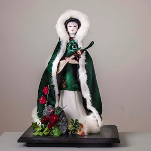 Figuras de seda de muñeca de China--Loven en la nieve