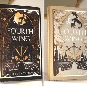 Fourth Wing Dust Jacket - Officially Licensed Book Cover Bookish