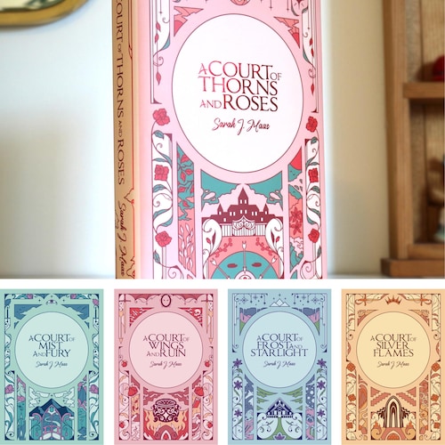A Court of Thorns and Roses Dust Jackets - Officially Licensed