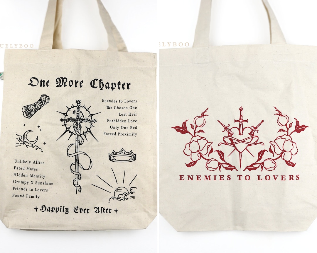 CafePress 'Romance Writer' Natural Canvas Tote Bag - Reusable Shopping Bag With Fun Quote - View #6