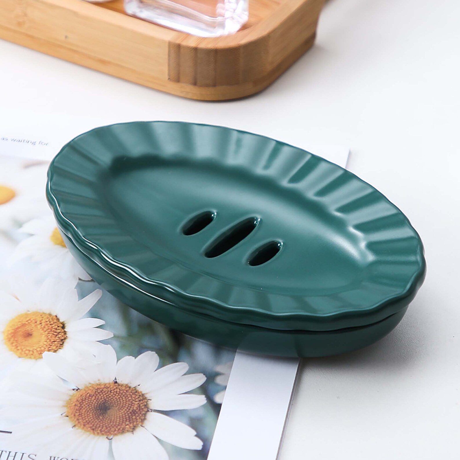 Soap Dish Drain at Quinn Hunt blog