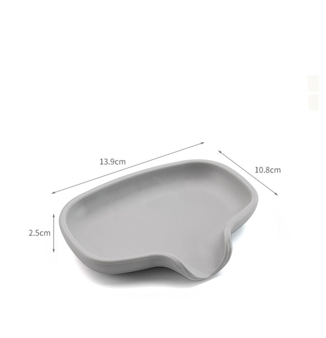 2PCS Silicone Soap DishDrain Soap Dish for ShowerSoap Dishes Etsy