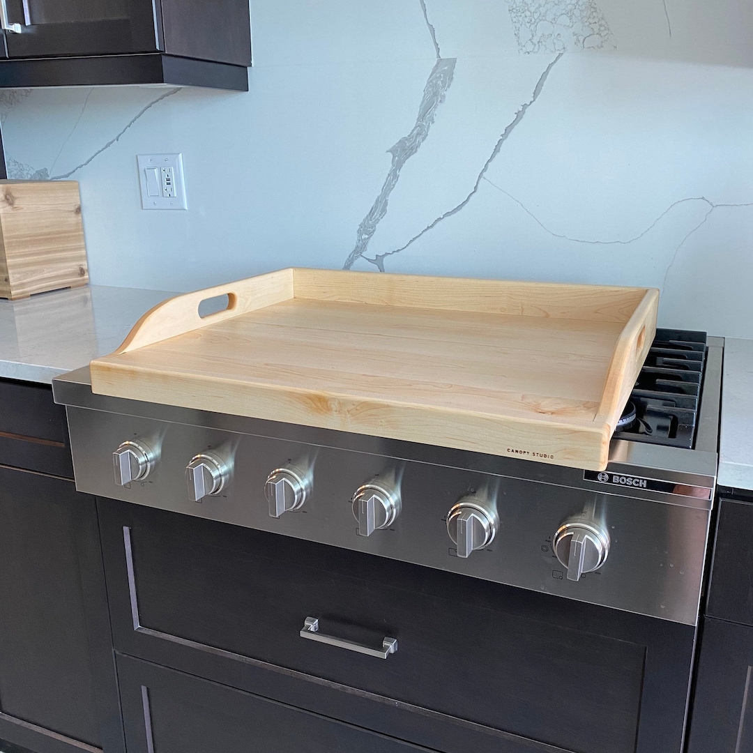 Edge Grain Maple Stove Top Noodle Board, Bread Dough Kneading Board - Etsy