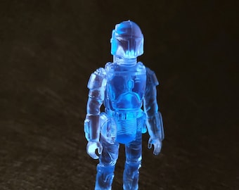 Ice Blue Harvest Boba Fett Collectible Action Figure, men's gifts, handmade