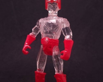 Crystal Warrior Clear (Diamond Defender Edition) Articulated Handmade Resin Action Figure