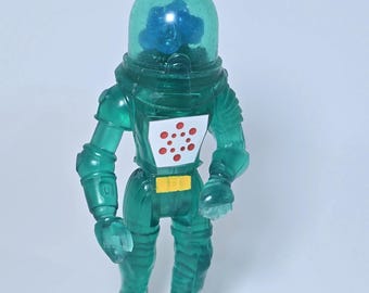 X-Ray Brainoid  articulated Collectible Action Figure, Men's birthday, Handmade, Custom Made, Hand painted