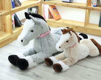 huge horse stuffed animal