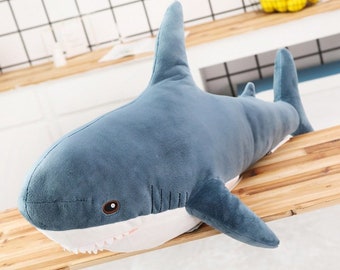 large stuffed shark