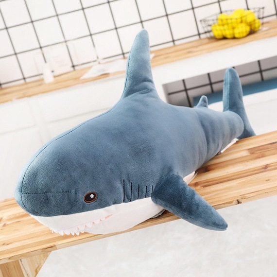 large stuffed shark toy