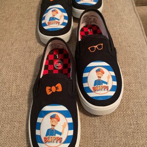 custom blippi shoes