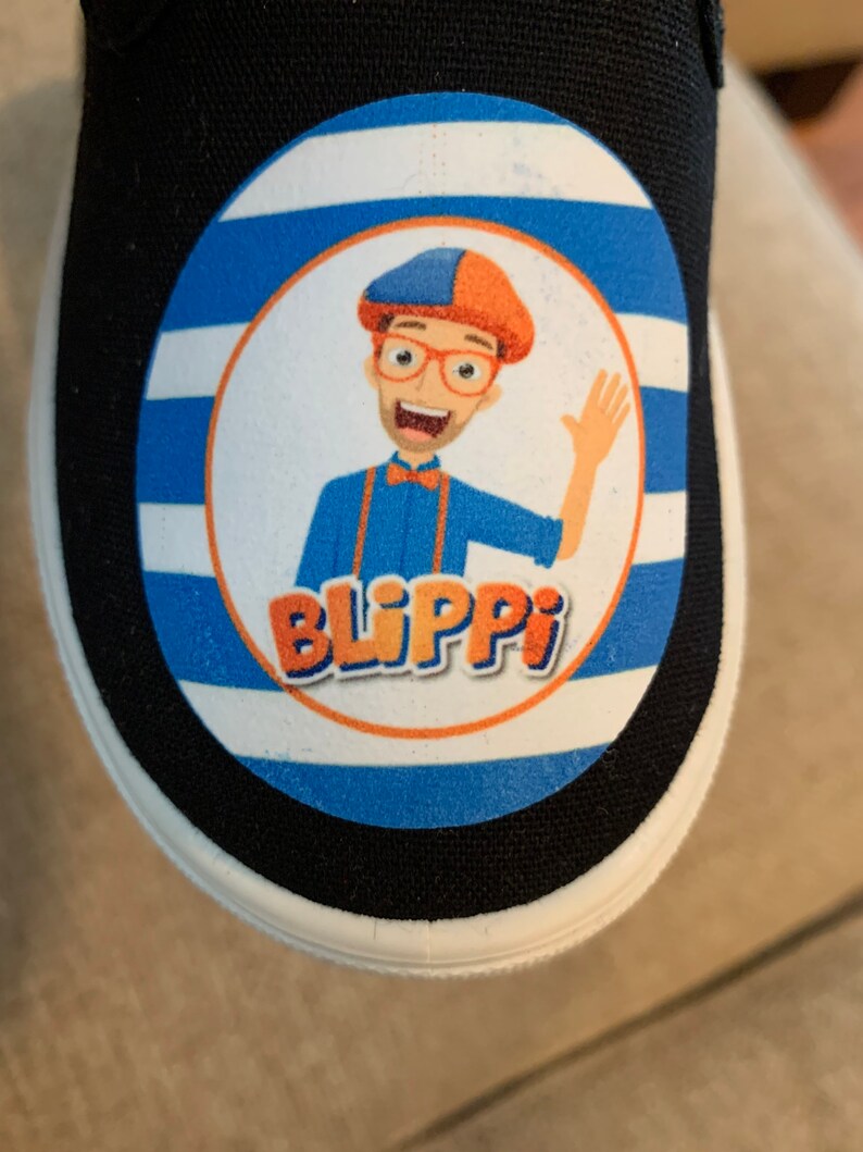 custom blippi shoes