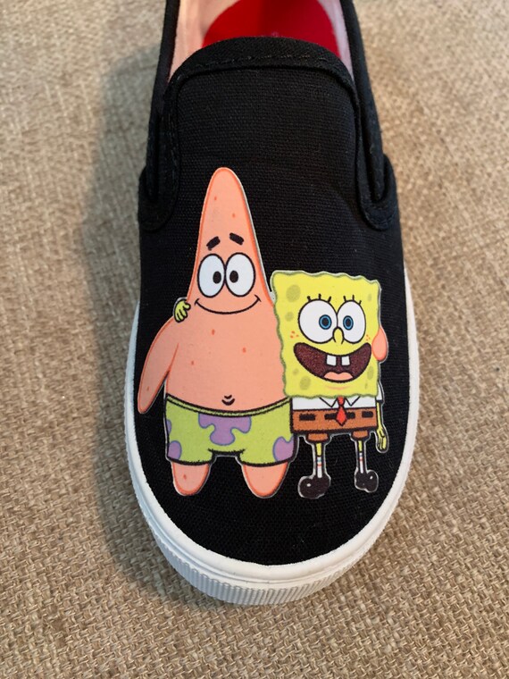 spongebob kid shoes