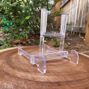 Add-on Klar Acryl Doppelseitiger Verstellbarer Ständer