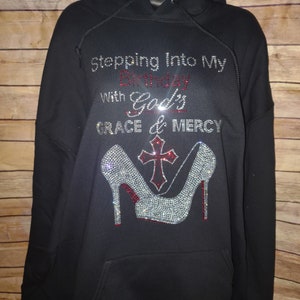 Tritt in meinen Geburtstag mit Gottes Gnade & Gnade - Hoodie