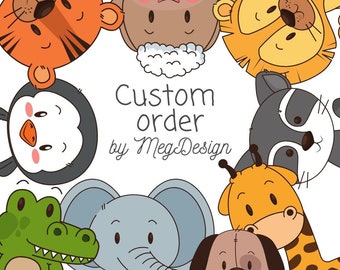 Custom Animal Orders- Message me BEFORE ordering please!