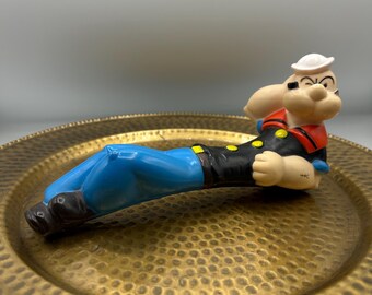 Soporte para teléfono Popeye Shoulder Pals VINTAGE 1982, RARO