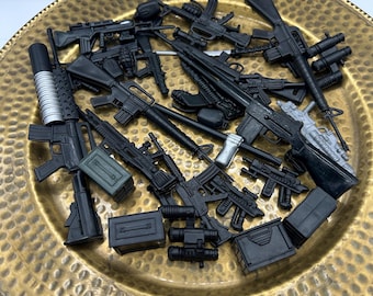 Equipo de batalla y accesorios de G.I. Joe para figuras de acción de 12 pulgadas (años 90 - 2000)