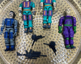 Figuras de acción vintage de Lanard The Corps de los años 90, de 3,75 pulgadas.
