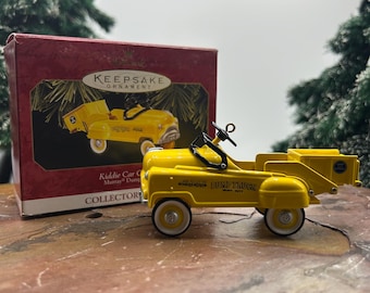 VINTAGE Hallmark Kiddie Car Classics Series #4: Murray Dump Truck Die-cast Keepsake Ornament 1997