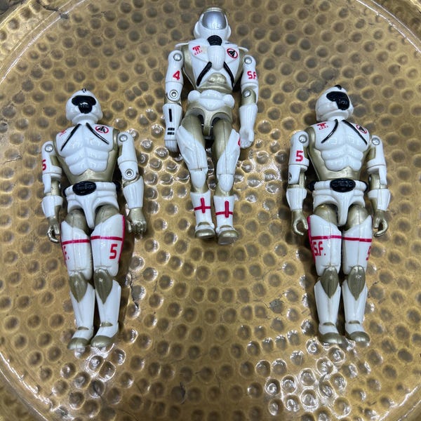 Action figure vintage Lanard The Corps Star Force da 3,75 pollici, anno 1994.
