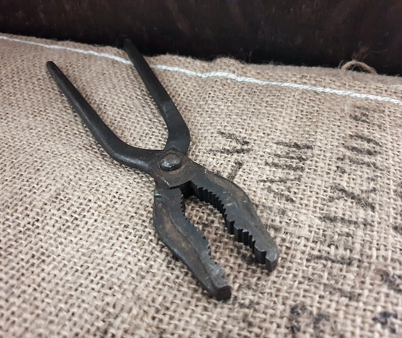 Retro Pliers Collectible Toolbox Old Garage Pliers Vintage Metal Pliers Vintage Metal Tools