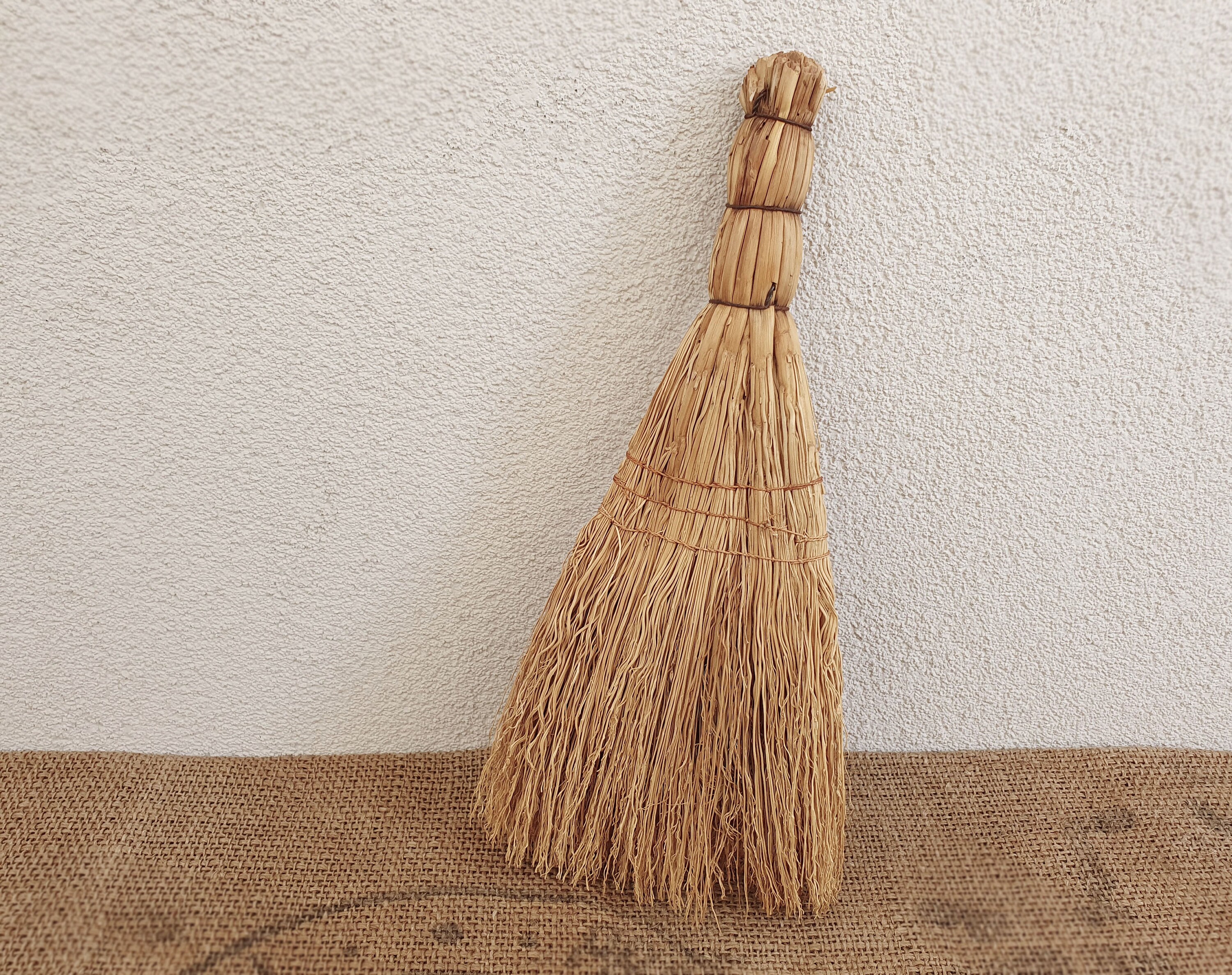 Old Straw Broom