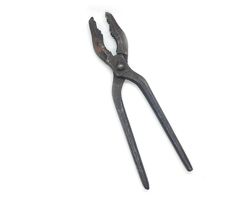 Retro Pliers Collectible Toolbox Old Garage Pliers Vintage Metal Pliers Vintage Metal Tools