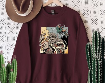 sweat shirt attack on titan