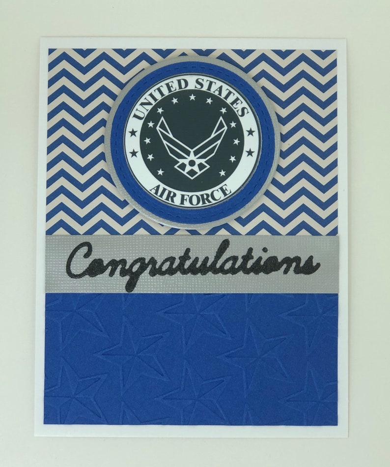 Handmade Armed Forces Cards Air Force Greeting Cards US | Etsy