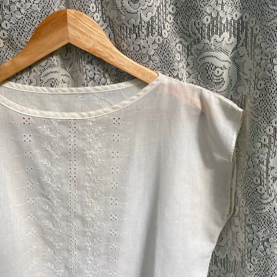 Eyelet Top