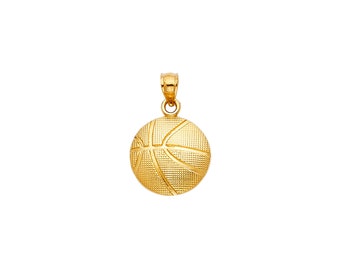 1 Memory Locket Basketball Charm FL175