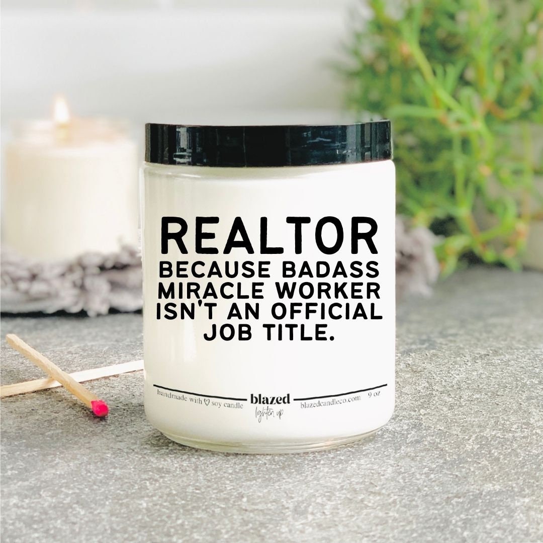 Realtor Because Badass Miracle Worker Isn't an Official Etsy