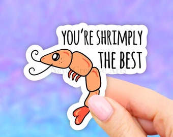 supreme shrimp sticker