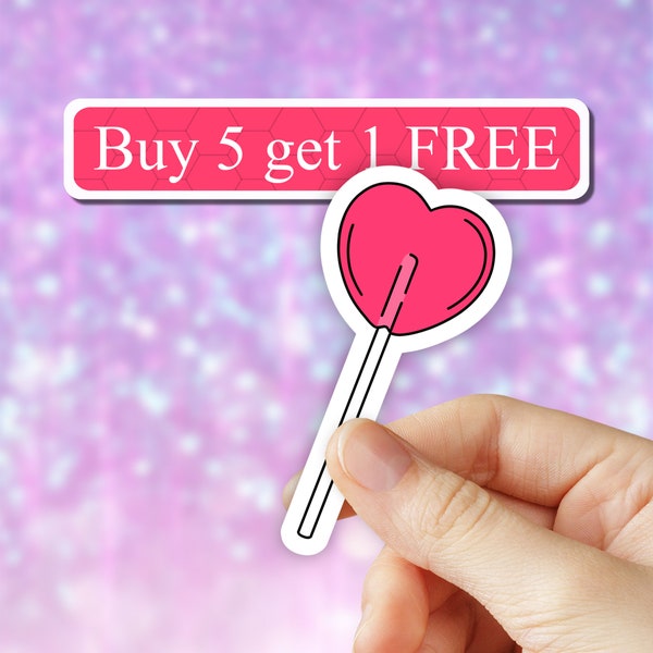 Lollipop Stickers Etsy