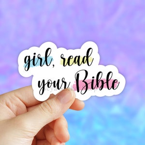 Girl, Read Your Bible Accessory Pouch